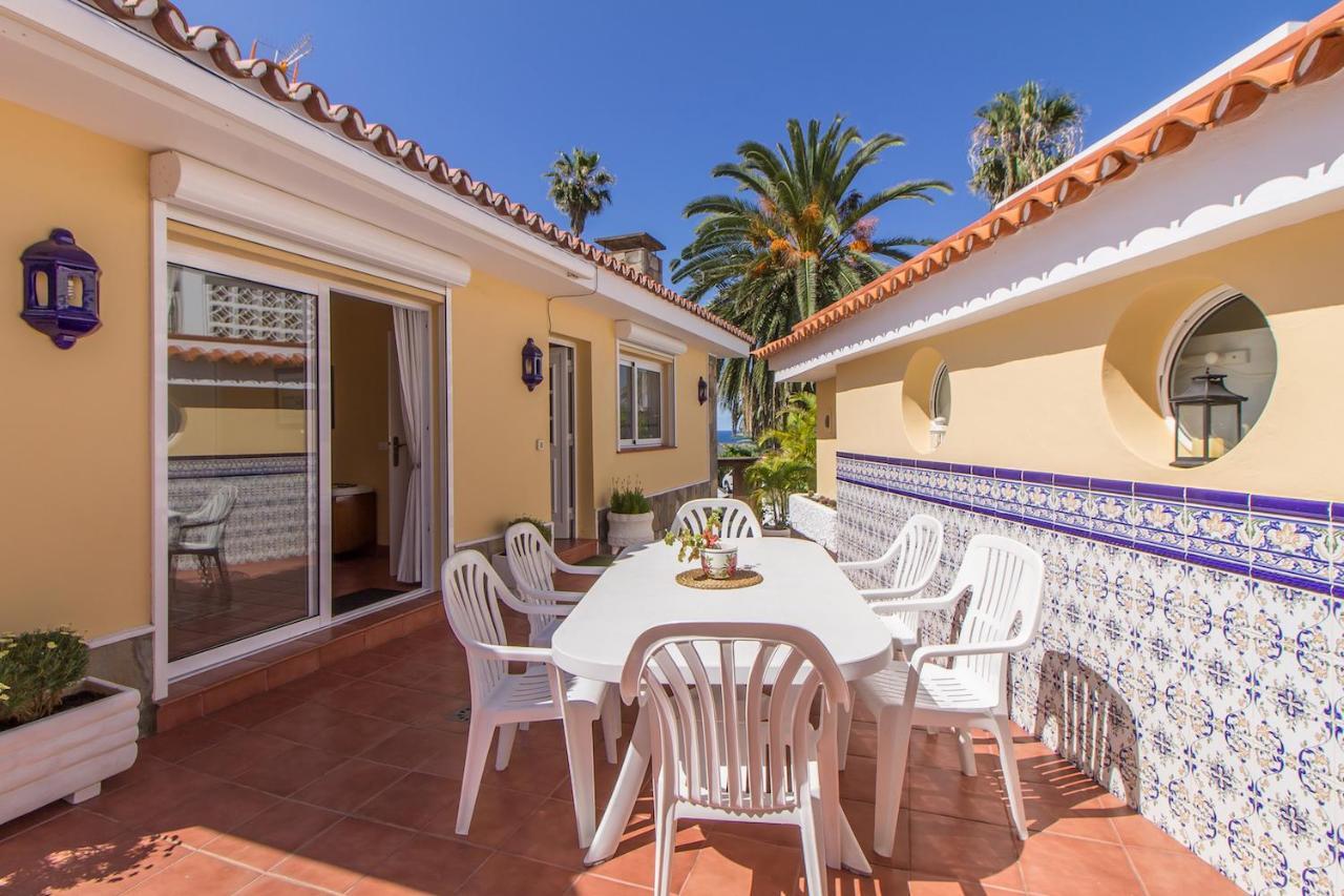 Villa In Protected Space In Front Of The Sea Los Realejos Luaran gambar
